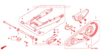 BRAS OSCILLANT pour Honda CRF 80 de 2013