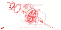ROUE AVANT pour Honda CTX 700 N de 2014