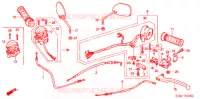 LEVIER DE GUIDON   CABLE   COMMODO pour Honda FS 125 SONIC de 2001