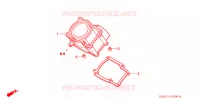 CYLINDRE pour Honda FS 125 SONIC C de 2007
