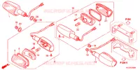 CLIGNOTANT pour Honda STORM 125 DISCO DELANTERO de 2011