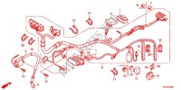 FAISCEAU DES FILS (GLH125SH) pour Honda STORM 125 DISCO DELANTERO 2AG de 2012
