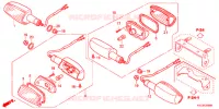 CLIGNOTANT pour Honda STORM 125 DISCO DELANTERO de 2012