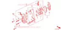 ETRIER DE FREIN AVANT pour Honda STORM 125 DISCO DELANTERO de 2012