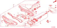 FEU ARRIERE pour Honda STORM 125 DISCO DELANTERO de 2012