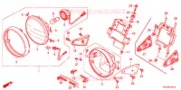 PHARE (2) pour Honda STORM 125 DISCO DELANTERO de 2012