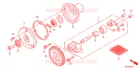 POMPE A HUILE (GLH125SH) pour Honda CB 125 E de 2013