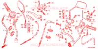 LEVIER DE GUIDON   CABLE   COMMODO pour Honda STORM 125 DISCO DELANTERO de 2013