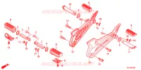 REPOSE PIED (GLH125SH) pour Honda STORM 125 DISCO DELANTERO de 2013