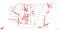 MAITRE CYLINDRE DE FREIN AVANT pour Honda STORM 125 FRONT BRAKE DISK de 2013