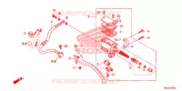 MAITRE CYLINDRE DE FREIN ARRIERE pour Honda INTEGRA 700 de 2013
