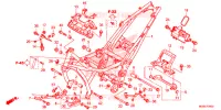 CADRE pour Honda NC 700 ABS de 2013