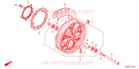 ROUE AVANT pour Honda NC 700 ABS de 2013