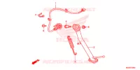 BEQUILLE pour Honda NC 700 ABS DCT 35KW de 2013