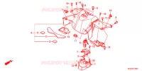 CACHE CENTRAL pour Honda NC 700 X ABS DCT 35KW de 2013