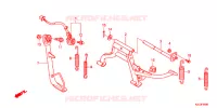 BEQUILLE pour Honda VISION 110 de 2012