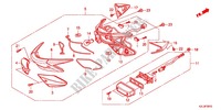 FEUX ARRIERE pour Honda VISION 110 de 2012