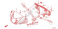 GUIDON   CARENAGE pour Honda DIO 110 de 2012