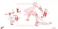 BEQUILLE pour Honda FORZA 300 de 2013