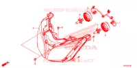 PHARE pour Honda FORZA 300 de 2013