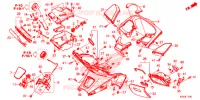 PROTEGE JAMBES pour Honda FORZA 300 de 2013