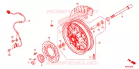 ROUE AVANT pour Honda FORZA 300 de 2013