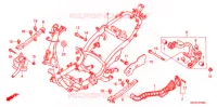 CADRE (SC1255,6,8) pour Honda SC 125 de 2006