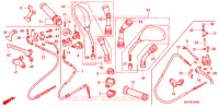 LEVIER DE GUIDON   CABLE   COMMODO (1) pour Honda SC 125 de 2008