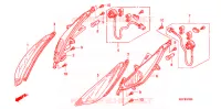 CLIGNOTANT AVANT pour Honda ELITE 125 de 2007