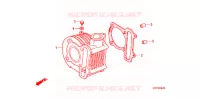 CYLINDRE pour Honda ELITE 125 de 2007