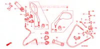 LEVIER DE GUIDON   CABLE   COMMODO pour Honda ELITE 125 de 2007