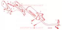 SILENCIEUX D'ECHAPPEMENT pour Honda ELITE 125 de 2007