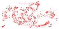 CADRE pour Honda ELITE 125 de 2013