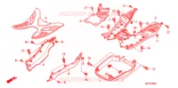 PLANCHER pour Honda ELITE 125 de 2013