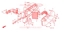 FILTRE A AIR pour Honda ELITE 125 3LA de 2013