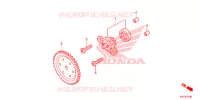 POMPE A HUILE pour Honda SH 125 ABS SPECIAL 4E de 2013