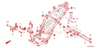 CADRE pour Honda SH 125 ABS D TOP BOX de 2013