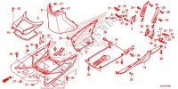 MARCHE PIEDS pour Honda SH 125 ABS D SPECIAL 3ED de 2013