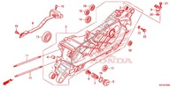CARTER DE VILEBREQUIN GAUCHE pour Honda SH 125 D SPECIAL 3ED de 2013