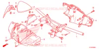 GUIDON   CARENAGE pour Honda SH 300 ABS de 2013
