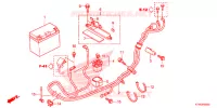 BATTERIE pour Honda SH 300 ABS BLACK de 2013