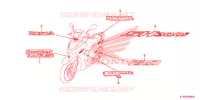 AUTOCOLLANTS pour Honda SH 300 ABS de 2013