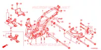 CADRE pour Honda SH 300 ABS de 2013