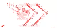 ARBRE A CAMES   SOUPAPE pour Honda SH 300 de 2013