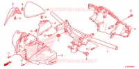 GUIDON   CARENAGE pour Honda SH 300 de 2013