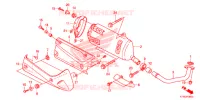 SILENCIEUX D'ECHAPPEMENT pour Honda SH 300 de 2013
