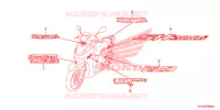 AUTOCOLLANTS pour Honda SH 300 de 2013