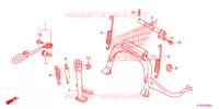 BEQUILLE pour Honda SH 300 de 2013