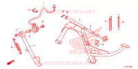 BEQUILLE pour Honda SH 150 ABS SPECIAL 2F de 2013