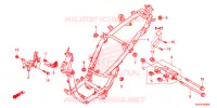 CADRE pour Honda SH 150 ABS SPECIAL 2F de 2013